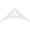 Ekena Millwork Pitch Naple Architectural Grade PVC Gable Pediment, 36"W x 16 1/2"H x 1"P (11/12) GPP036X017X100NAP - alternate 5